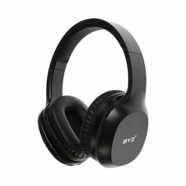 Наушники BYZ B53 беспроводные полноразмерные ВТ 50 400 мАч чёрные 3554₽