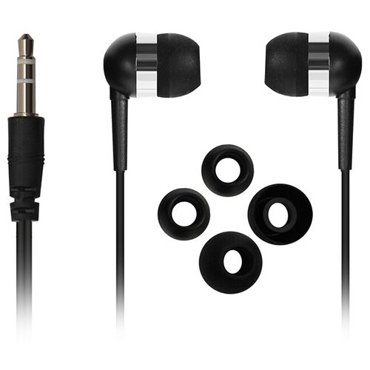 Наушники CBR Screamer mini jack 35 mm black 293₽