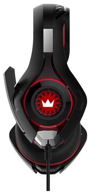 Проводные наушники CROWN MICRO CMGH-101T red фото 3 1850₽