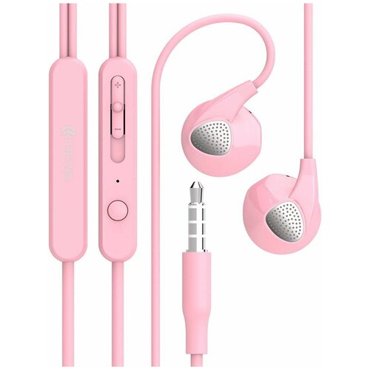 Наушники devia d2 ripple in-ear headphones pink 580₽