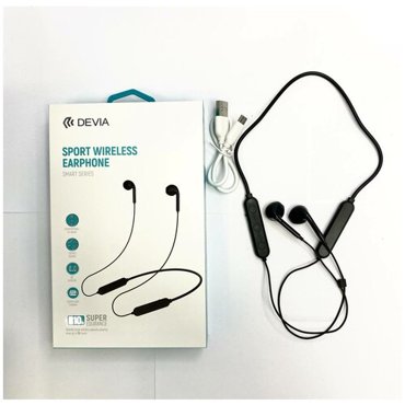 Наушники для занятия спортом на веревке на шею нашейные Devia Sport Wireless Earphone Smart Series EM036 978₽