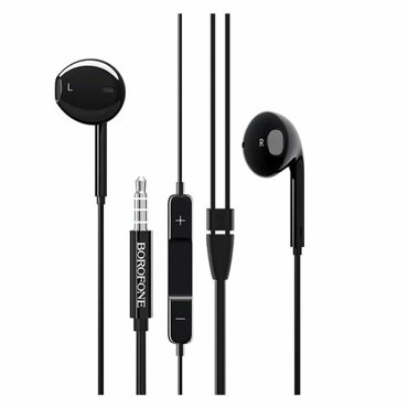 Наушники-гарнитура Borofone Borofone BM30 Jack 35mm черный 996₽