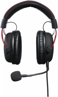 HyperX Наушники проводные с микрофоном 35 мм черный красный фото 3 8990₽