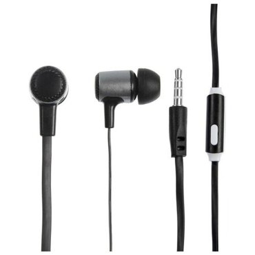 Наушники LuazON W-03 вакуумные микрофон плоский провод микс 225₽