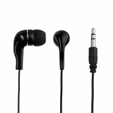 Наушники Luazon W-17 вакуумные чёрные комплект из 17 шт 1545₽