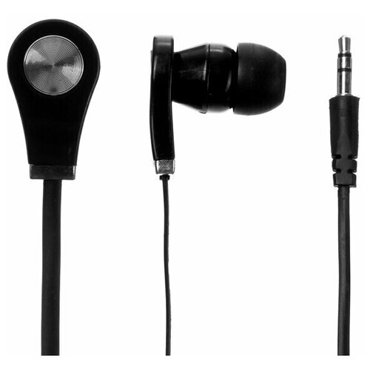 Наушники LuazON W-18 вакуумные чёрные 401₽