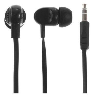 Наушники LuazON W-25 вакуумные плоский провод микс 391₽