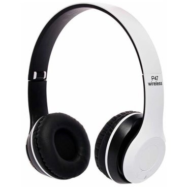 Беспроводные накладные полноразмерные наушники P47 WOGOW bluetooth 50 чёрные 499₽