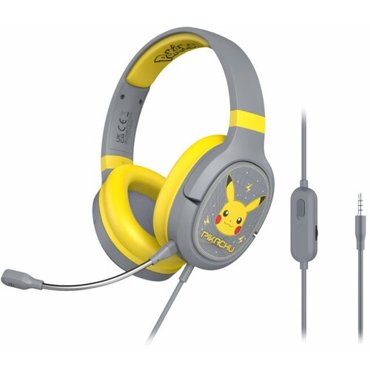 Наушники OTL Technologies PRO G1 Pokemon Pikachu Grey-Yellow PK0862 4671₽