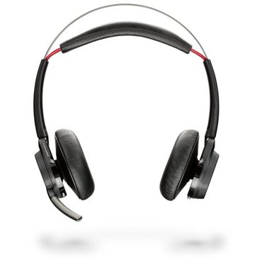 Беспроводные наушники с микрофоном Plantronics Voyager Focus UC USB-адаптер активное шумоподавление ANC smart sensor цвет черный 202652-101 63390₽