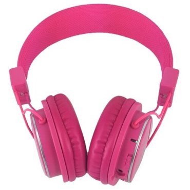 Наушники полноразмерные L-PRO 8809 встроенный MP3 плеер розовые 410₽