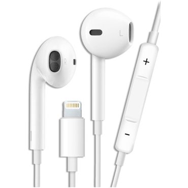 Наушники Проводные для Айфона GQbox Разъем Lightning для Apple iPhone 7 8 X 11 TOП Качество и Звук 1889₽