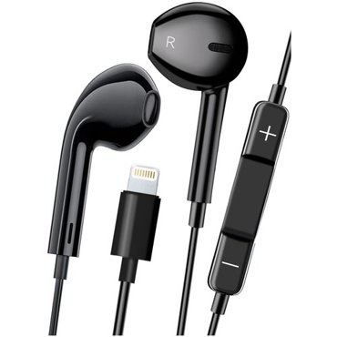 Наушники Проводные для iPhone GQbox Разъем Lightning для iPhone 7 8 X 11 12 13 только для музыки 395₽