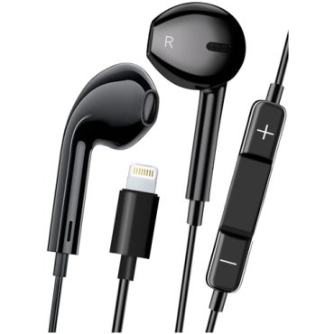 Наушники Проводные для iPhone GQbox Разъем Lightning для iPhone 7 8 X 11 12 13 только для музыки 439₽