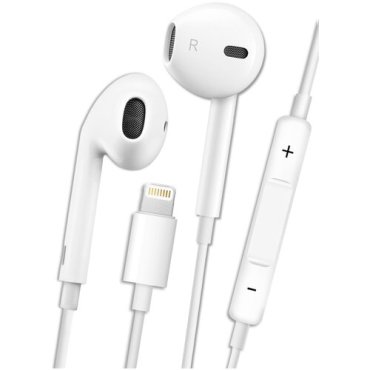 Наушники GQbox Наушники проводные Разъем Lightning для iPhone 7 8 X 11 12 1314 только для музыки 1 штука белый 599₽