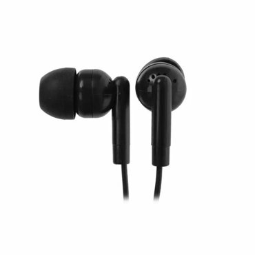 Наушники проводные Jack 35 для iPhone и Android вкладыши черные 360₽