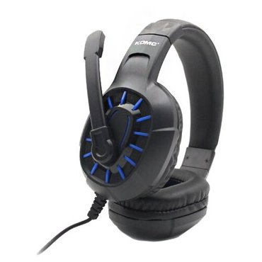Наушники проводные KOMC C501 GAME головные черно-синий 1245₽