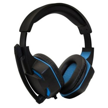 Наушники проводные KOMC G302 GAME головные черно-синий 1575₽