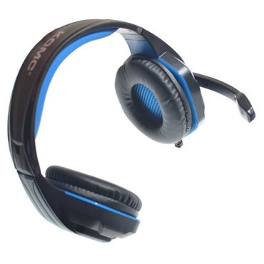 Наушники проводные KOMC G311 GAME головные черно-синий 2540₽