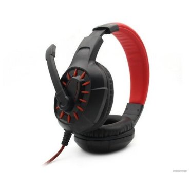 Наушники проводные KOMC M202 GAME головные черно-красный 1615₽