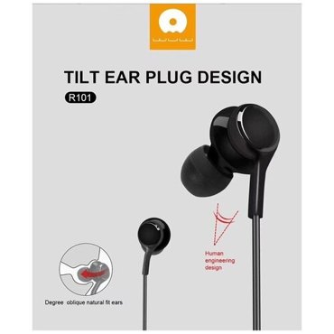 Наушники проводные WUW-R101 черный 223₽