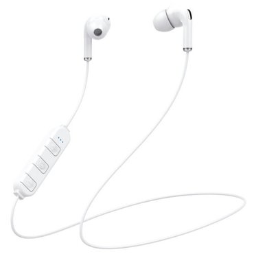 Наушники QUB BTE-001 White Bluetooth 50 цвет белый беспроводные 1 шт 827₽