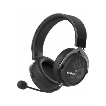 Наушники с микрофоном A4Tech Bloody MR590 Sports черный 15м мониторные BTRadio35mm оголовье MR590 WIREDSPORT BLACK 5877₽