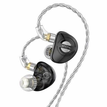 Наушники TRN MT4 Pro без микрофона черный 2850₽