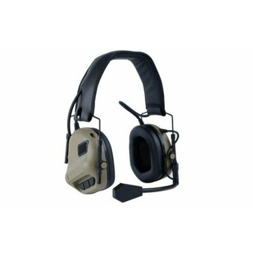 Наушники пассивные WoSport HD-08 с микрофоном коричневый 3017₽