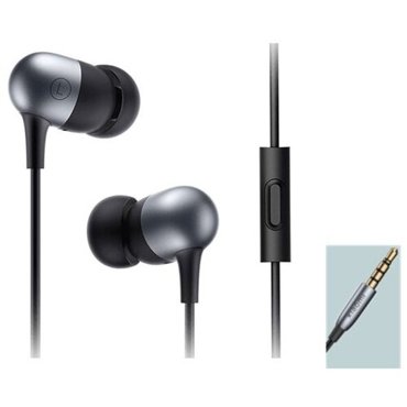 Наушники XiaoMi Mi Capsule Headphones Чёрные BHR6232CN 750₽