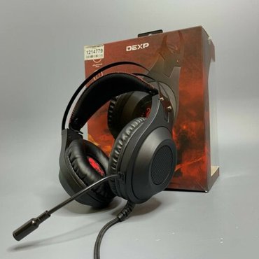 Проводная гарнитура DEXP Storm Pro черный 5057₽