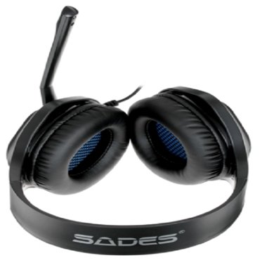 Проводная гарнитура Sades SA-716 CPower черный фото 3 2370₽