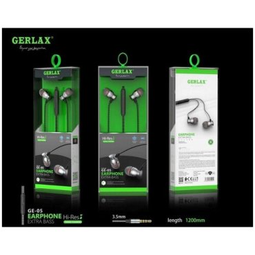 Проводные наушники для телефона с микрофоном Gerlax GE-05 336₽