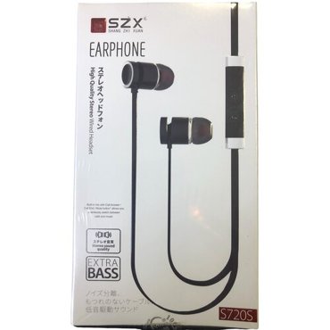 Проводные наушники SZX S917S Черный 882₽