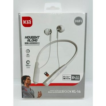 Спортивные наушники Bluetooth с микрофоном KIN KL-16 белый 1040₽