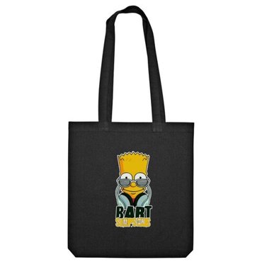 Сумка bart Simpsons симпсоны желтый наушники музыка черный 690₽