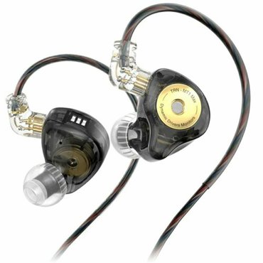Наушники TRN MT1 MAX без микрофона черный 1950₽