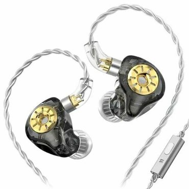 Наушники TRN ST1 Pro с микрофоном черный 3050₽