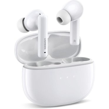 Наушники и гарнитура UGREEN Bluetooth Наушники UGREEN WS106-90206 HiTune T3 Active Noise-Cancelling Wireless Earbuds White 4490₽