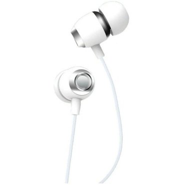 Вакуумные наушники с микрофоном KIN K-808 Hands-free Type-C стерео гарнитура с пультом проводная внутриканальная белый 388₽