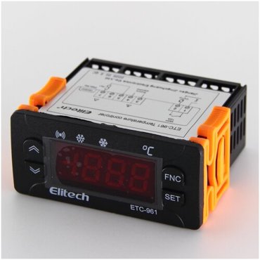 Контроллер Elitech ETC 961 1 датчик NTC в комплекте 3500₽