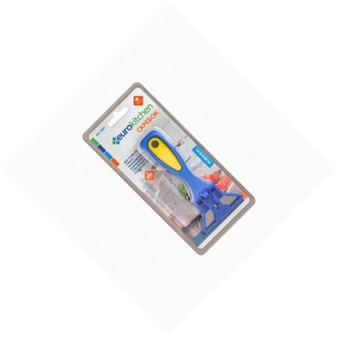 RS-19BY Скребок Eurokitchen для чистки стеклокерамики синийжелтый 662₽