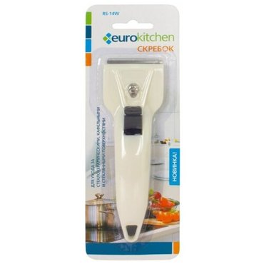 Скребок для чистки стеклокерамики белый Eurokitchen RS-14W 809₽
