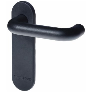 Ручка дверная противопожарная DOORLOCK V S38KPF UG черная 447₽