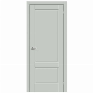 Дверь БравоDveri BravoПрима-12 Grey Matt двери Браво Эмалит 2000x600 6832₽
