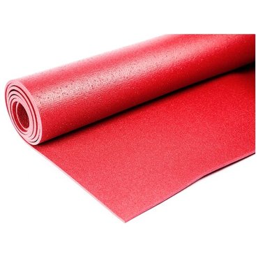 Коврик для йоги и фитнеса RamaYoga Yin-Yang Ligh бордовый размер 200 x 60 х 03 см 4747₽