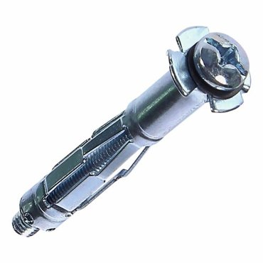 Дюбель молли Standers 13x65 мм с винтом 3 шт 415₽