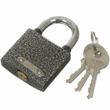 Замок навесной Trodos ВС-HG36-38 210003 коробка цилиндровый 3 ключа 367₽