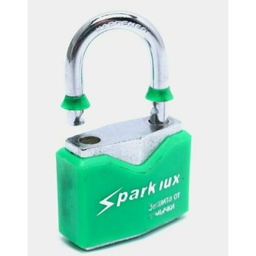 Замок навесной цветной диаметр дужки 70мм SPARK LUX 639₽