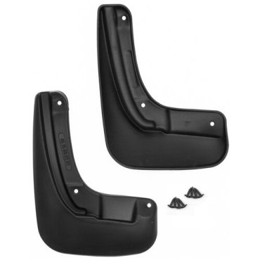 Брызговики задние подходят для SKODA Rapid 2012-2020 2020 - VOLKSWAGEN Polo 2020 - Лифтбек 2 шт standard Шкода Рапид 1366₽